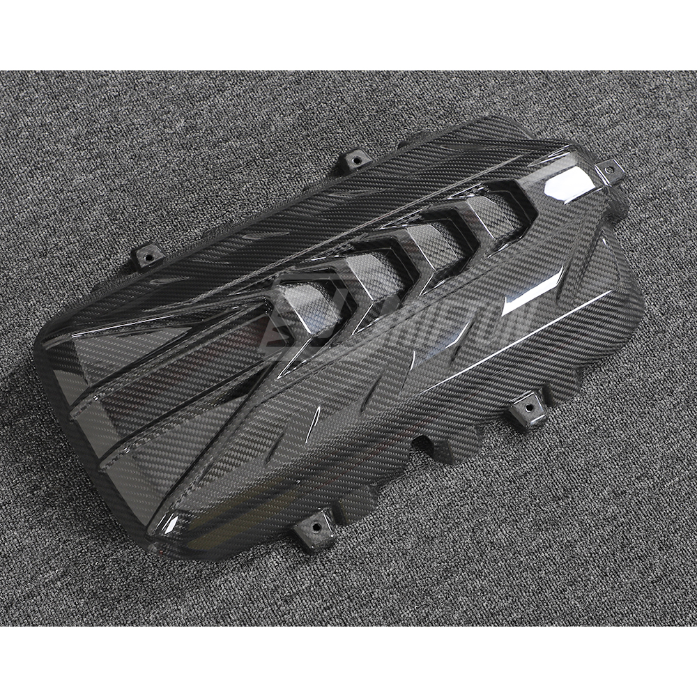 Dry Carbon Fiber Engine Bay Cover For Chevrolet Corvette C8 Coupe Stingray Z51 2020-2026