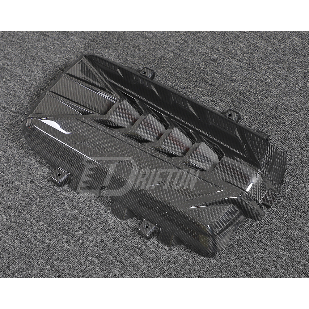 Dry Carbon Fiber Engine Bay Cover For Chevrolet Corvette C8 Coupe Stingray Z51 2020-2026