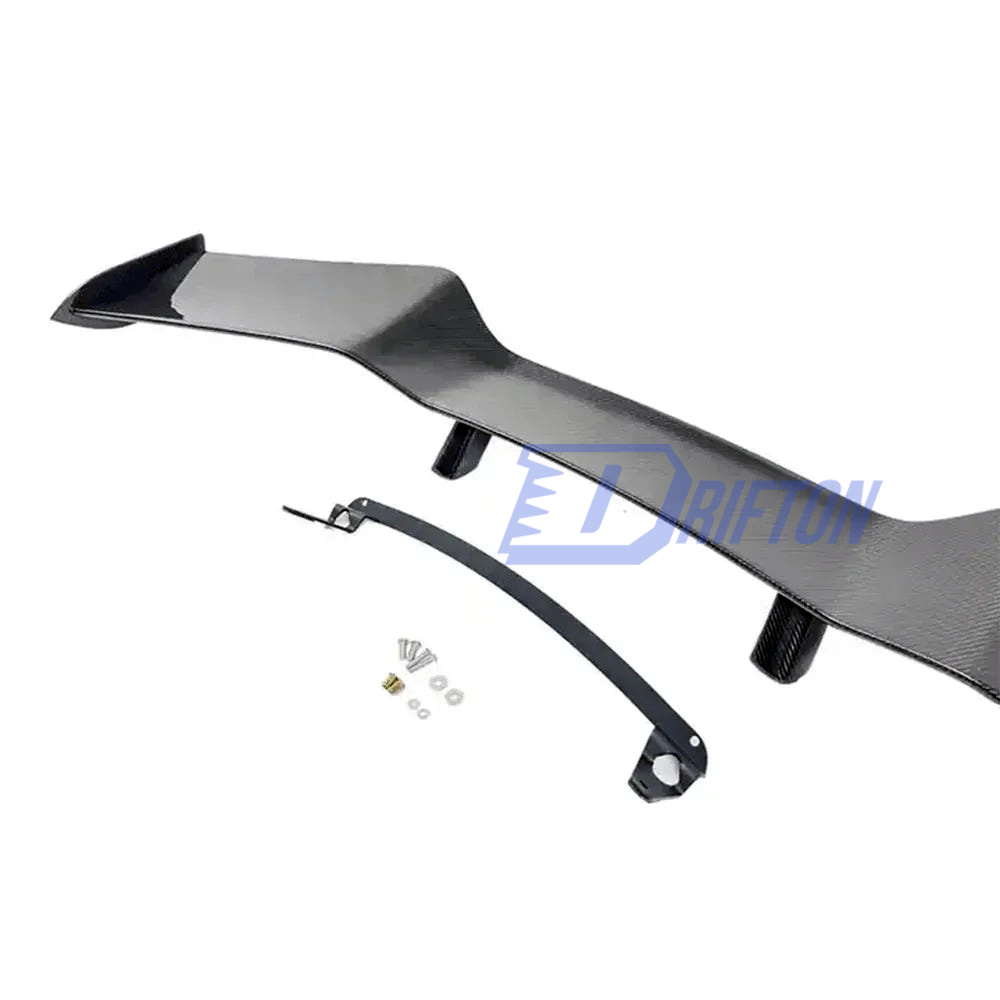 Z06 Style Carbon Fiber Rear Spoiler Wing For Chevrolet Corvette C8 Stingray Z51 2020-2026