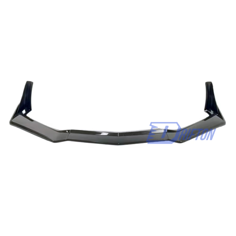 ZR1 ZTK Style Carbon Fiber Front Lip For Chevrolet Corvette C8 Stingray Z51 2020-2026