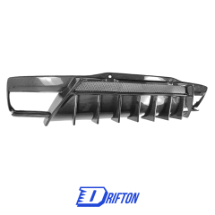 5VM Style Carbon Fiber Rear Diffuser For Chevrolet Corvette C8 Stingray Z51 2020-2026