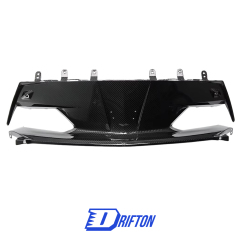 Dry Carbon Fiber Front Bumper Center Trim For Chevrolet Corvette C8 Stingray Z51 2020-2026