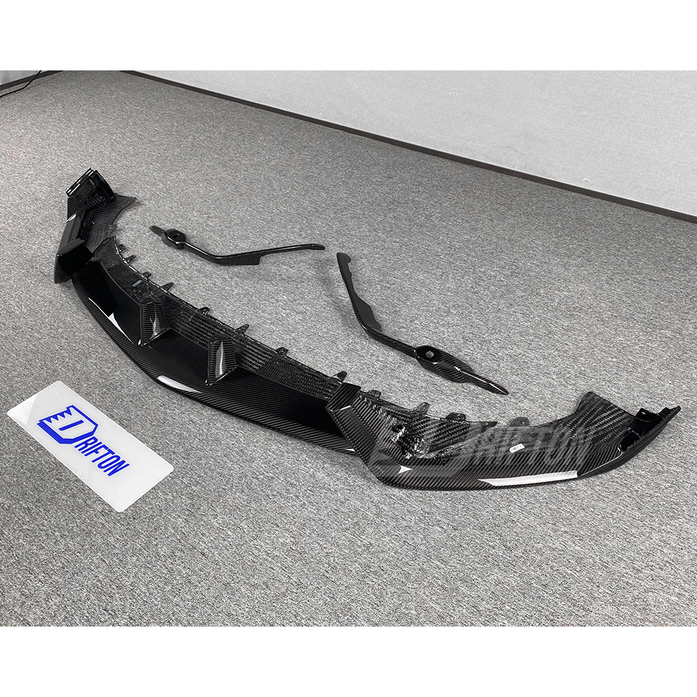 Performante Style Dry Carbon Fiber Front Lip & Front Bumper Trim For Lamborghini URUS S 2023-2025