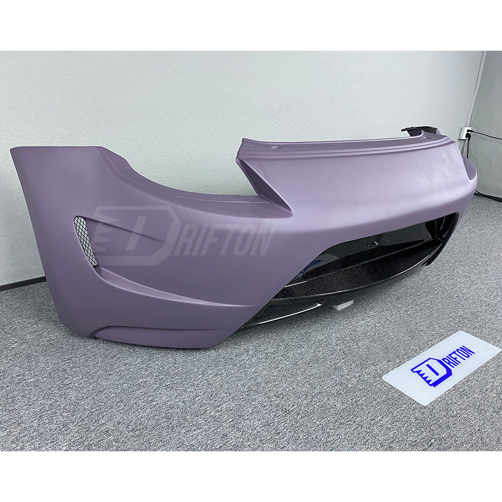 Amuse Style Partial Carbon Fiber Rear Bumper For Nissan 370Z Z34 2008-2019