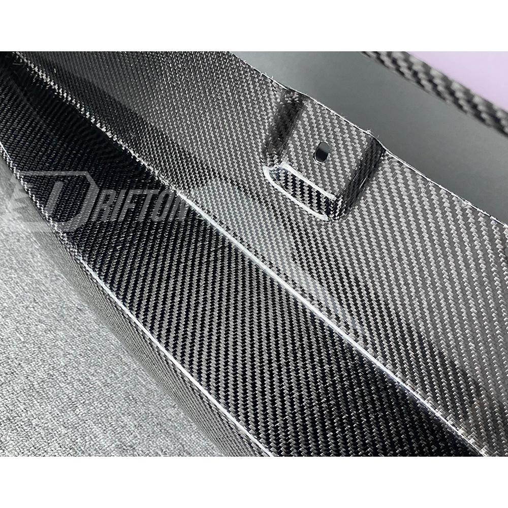 Amuse Style Partial Carbon Fiber Rear Bumper For Nissan 370Z Z34 2008-2019