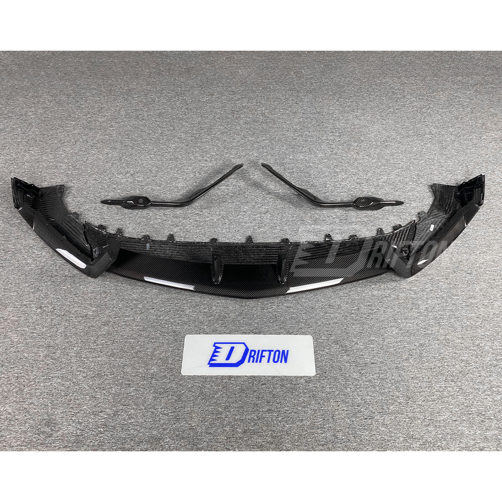 Performante Style Dry Carbon Fiber Front Lip & Front Bumper Trim For Lamborghini URUS S 2023-2025
