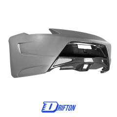 Amuse Style Partial Carbon Fiber Rear Bumper For Nissan 370Z Z34 2008-2019