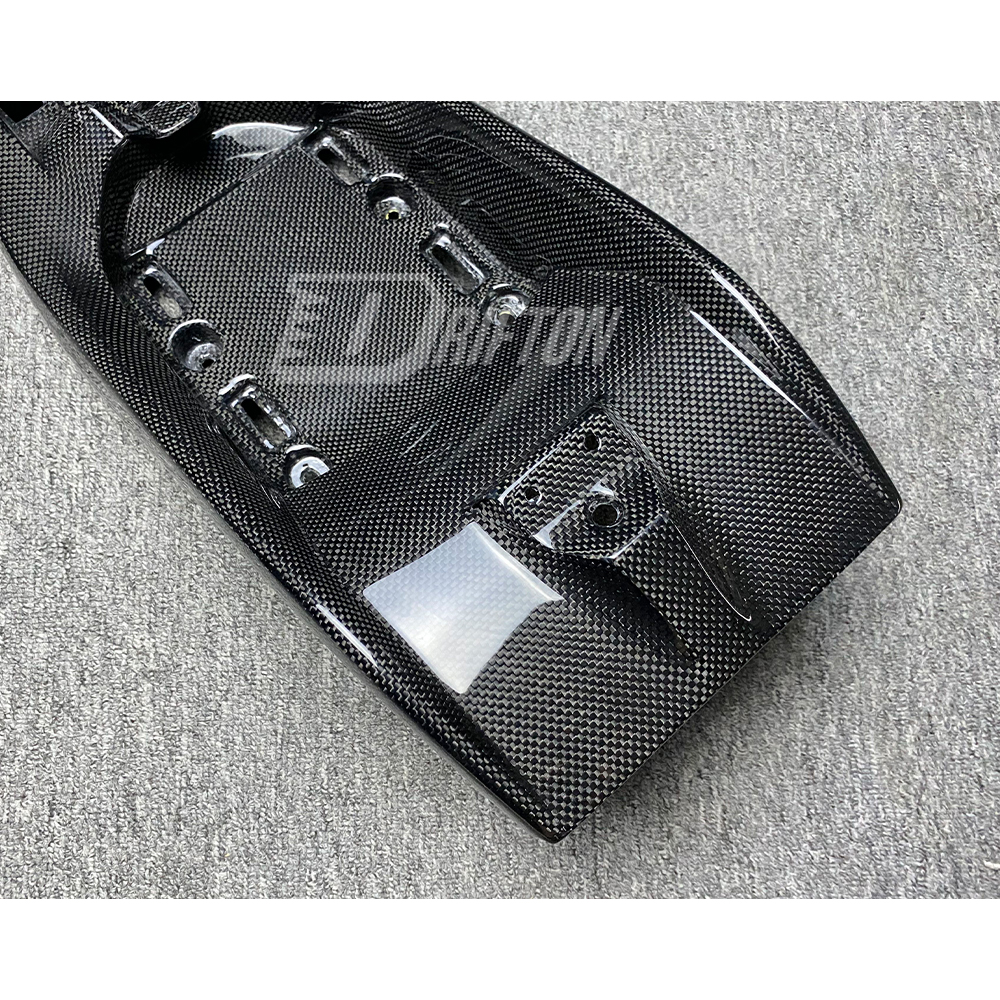Dry Carbon Fiber Interiors Kits Center Console Base Panel Replacement For Ferrari 812 Superfast GTS 2017-2023
