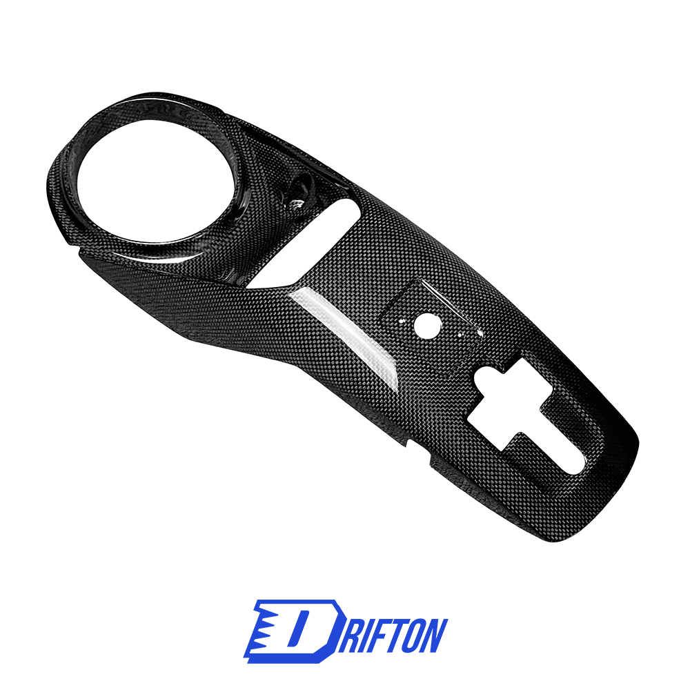 Dry Carbon Fiber Engine Bay Lock Latch Cover For Ferrari F8 Tributo Spider 2019-2022