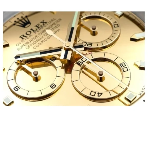 Rolex Daytona Cosmograph Wall Clock | All Gold Details