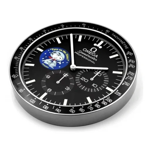 Omega Speedmaster Moonwatch Snoopy Wall Clock