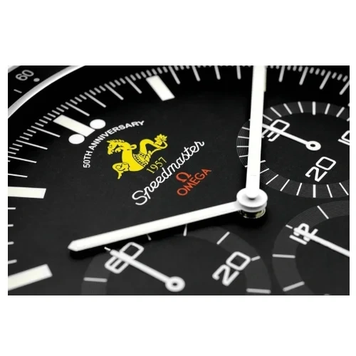 Omega Speedmaster Moonwatch 50th Anniversary Wall Clock details