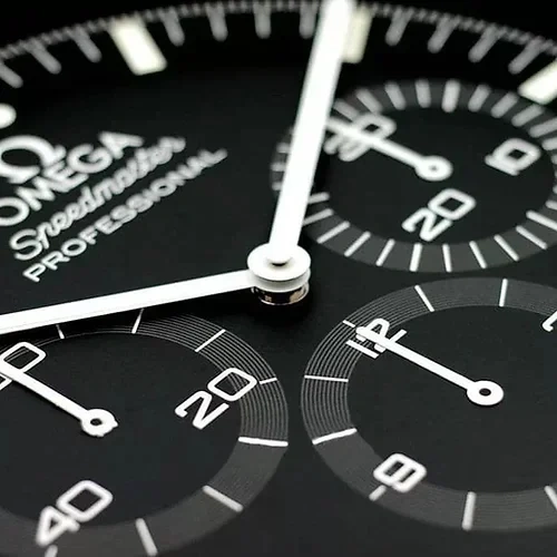 Omega Speedmaster Moonwatch Style Wall Clock details