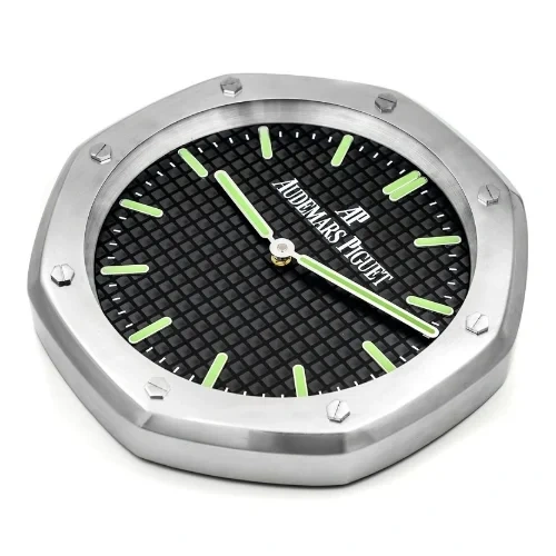 Audemars Piguet Royal Oak Sliver & Green Wall Clock side