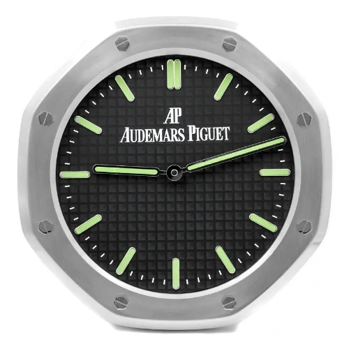 Audemars Piguet Royal Oak Sliver & Green Wall Clock front