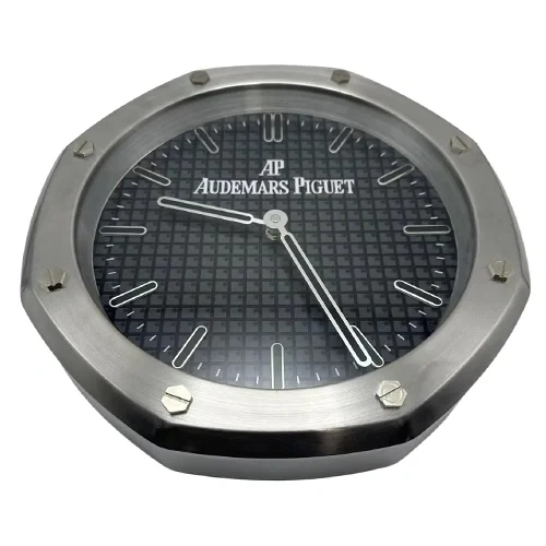 Audemars Piguet Royal Oak Silver Black Wall Clock