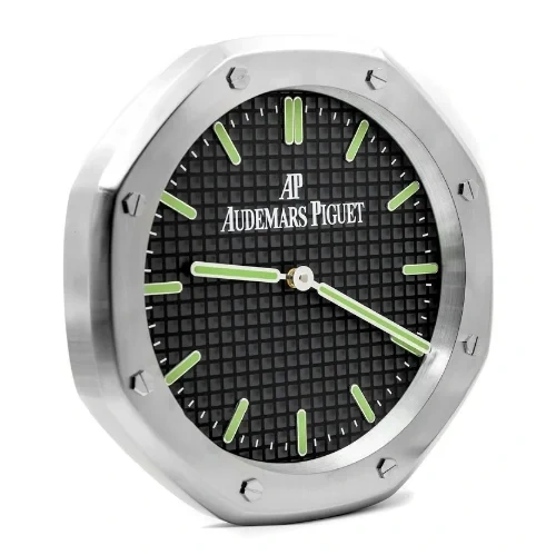 Audemars Piguet Royal Oak Sliver & Green Wall Clock side