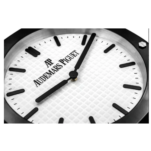 Audemars Piguet Royal Oak Black & White Wall Clock details