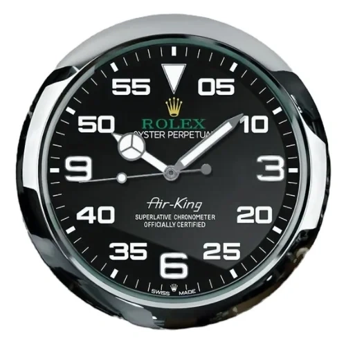 Rolex Oyster Perpetual Wall Clock  Air King Style front