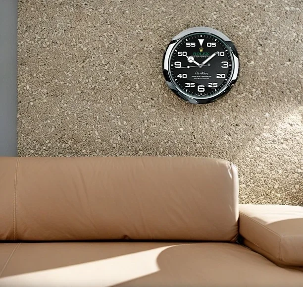 Rolex Oyster Perpetual Wall Clock  Air King Style On Wall