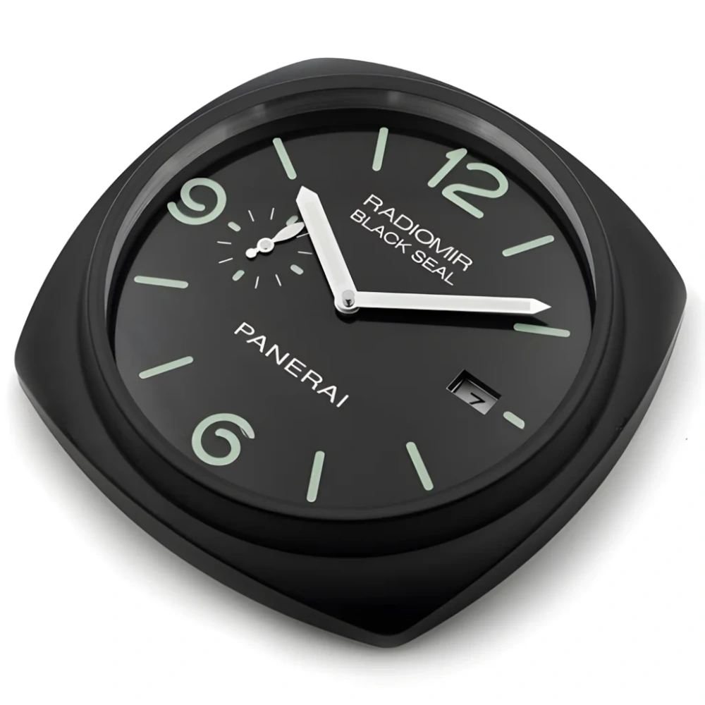 Panerai Radiomir Wall Clock | Black And Green Side
