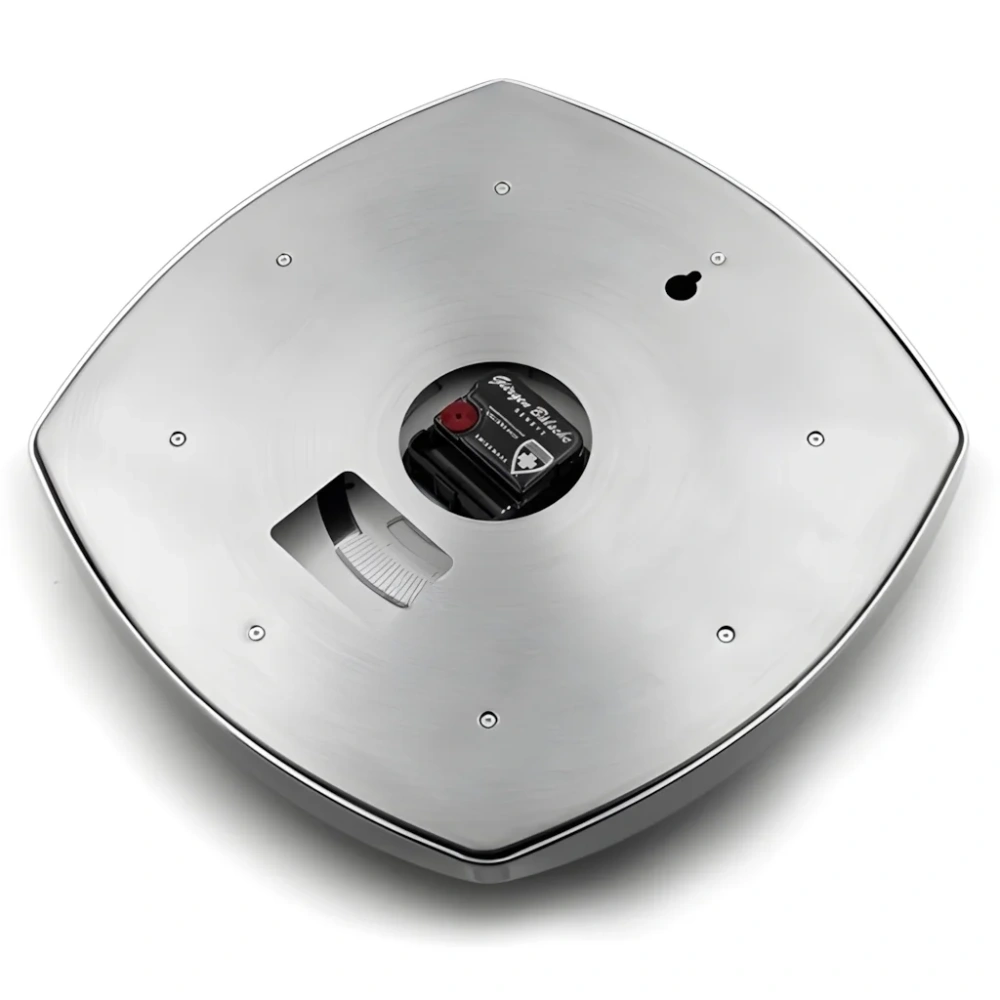 Panerai Radiomir Wall Clock | Silver And Orange Back