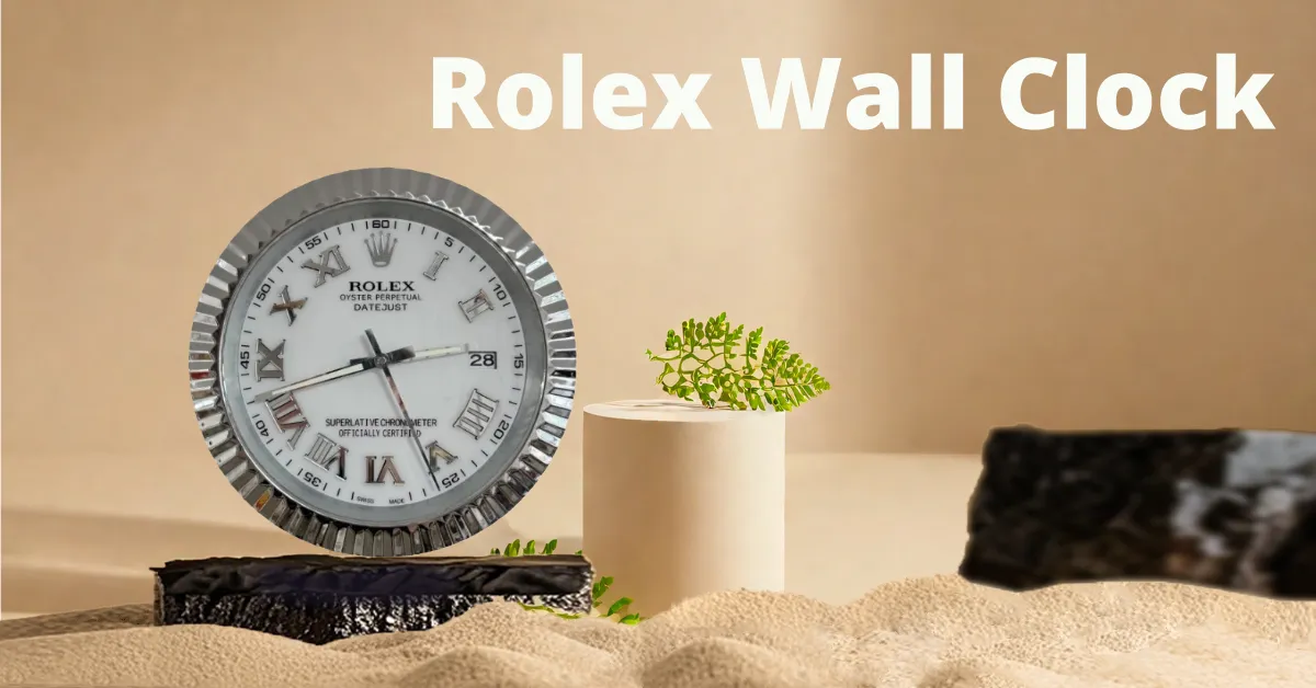 Rolex Date Just Clock
