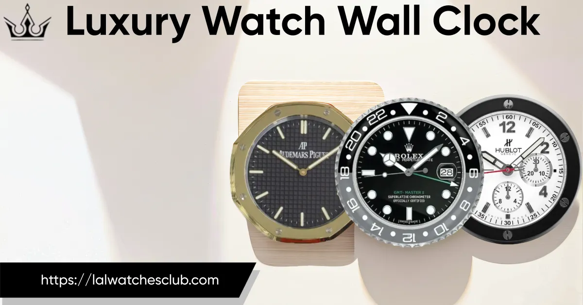 How to Style a Luxury Watch Wall Clock in Your Home Office