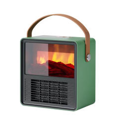 ZCHOMY Portable Mini Electric Fireplace
