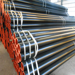 Black ASTM A53 API 5L Seamless Carbon Steel Pipe
