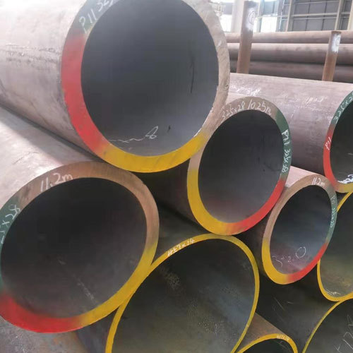 Round Black Painted Seamless Low Carbon Steel Pipe