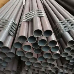 Round Black Painted Seamless Low Carbon Steel Pipe