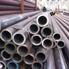 Round Black Painted Seamless Low Carbon Steel Pipe