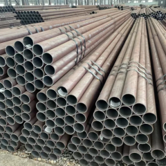 Sch80 Ss400 S235jr Q345 Q195 Sch 40 St37 St52 Round Black Painted Seamless Low Carbon Steel Pipe