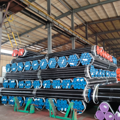 API 5L Psl1/2/ASTM A53/A106 Gr. B/JIS DIN/A179/A192/A333 X42/X52/X56/X60/65 X70 Black/Round Seamless/Welded Carbon Steel Pipe