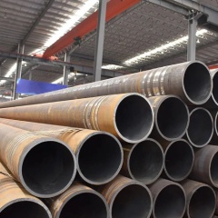 ASTM Q235B A36 Schedule 40 Construction 14 20 24 30 Inch Black Round Tube Reasonable Seamless Carbon Steel Pipe