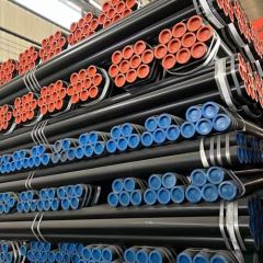 API 5L Psl1/2/ASTM A53/A106 Gr. B/JIS DIN/A179/A192/A333 X42/X52/X56/X60/65 X70 Round Seamless Carbon Steel Pipe