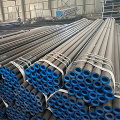 ASTM A106/API 5L Ms Seamless Steel Pipe Manufacturers Carbon Steel Tube Hot Rolled Round Black Iron Pipe