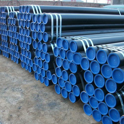 ASTM A53 A106 A333 A335 St45 DN15 Sch40 Round Seamless Steel Pipe