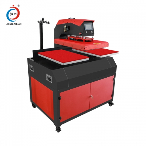 Fully automatic pneumatic dual station hot stamping machine (touch screen luxury version)