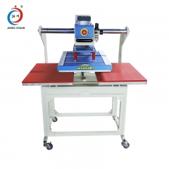 Semi automatic pneumatic dual station hot stamping machine (can be fitted into clothing)JC-7B-1