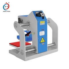 Semi - automatique pneumatique double station machine d'impression à chaud JC - 7b