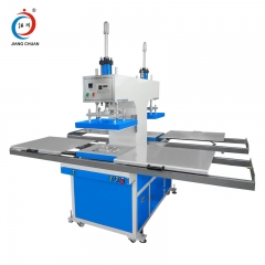 Máquina de gofrado y dispensación hidráulica multifunción de doble cabeza y cuatro estaciones JC-33D