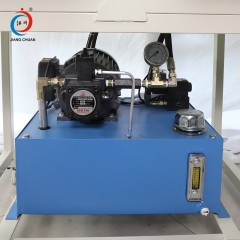 Vollautomatische hydraulische Doppelstation Heißprägemaschine