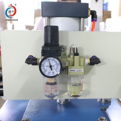 Halbautomatische pneumatische Doppelstations-Thermo-Abisoliermaschine JC-7B-17