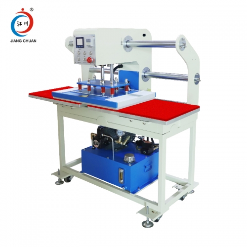 Full automatic hydraulic double station heat press machineJC-7C-2