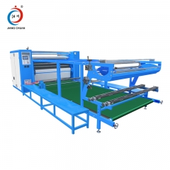 High speed oilheating roll to roll roller/calandra heat press machine JC-26B