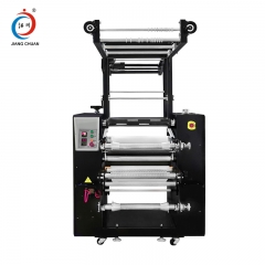 Down feed ribbon roller heattransfer press JC-260