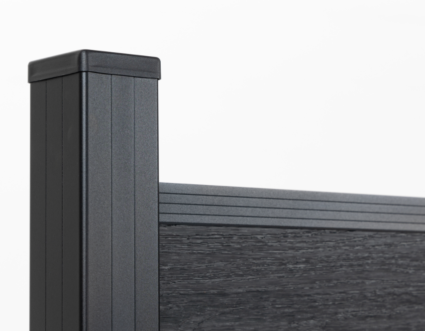 wpc fence easy to install beautiful addition  better than pvc  garden fence vinyl fence wpc material