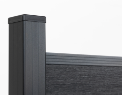 wpc fence easy to install beautiful addition  better than pvc  garden fence vinyl fence wpc material